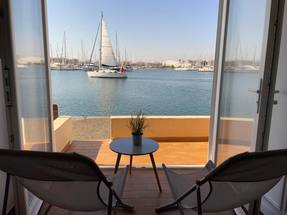 Studio - Les Pieds Dans L'Eau Agreable En Toutes Saisons 4 Couchages - Climatisation - Parking Prive - Piscine Sur Mer - Vue Magnifique Et Rare - Situation Optimum - Les Argonautes - Ile Des Pecheurs - Cap D'아그 외부 사진