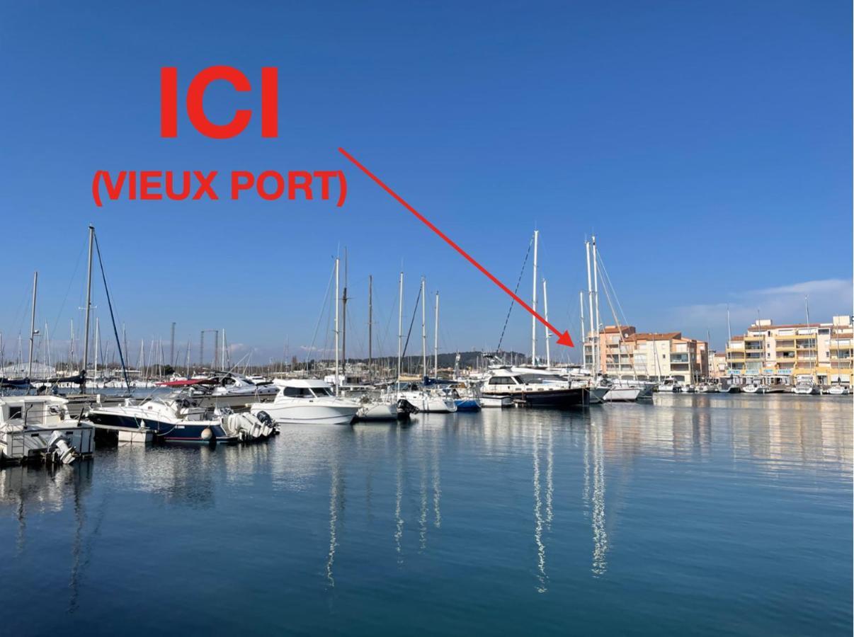 Studio - Les Pieds Dans L'Eau Agreable En Toutes Saisons 4 Couchages - Climatisation - Parking Prive - Piscine Sur Mer - Vue Magnifique Et Rare - Situation Optimum - Les Argonautes - Ile Des Pecheurs - Cap D'아그 외부 사진