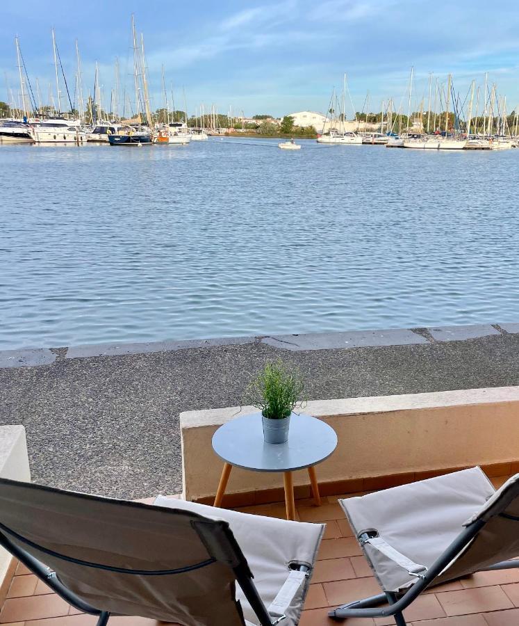 Studio - Les Pieds Dans L'Eau Agreable En Toutes Saisons 4 Couchages - Climatisation - Parking Prive - Piscine Sur Mer - Vue Magnifique Et Rare - Situation Optimum - Les Argonautes - Ile Des Pecheurs - Cap D'아그 외부 사진